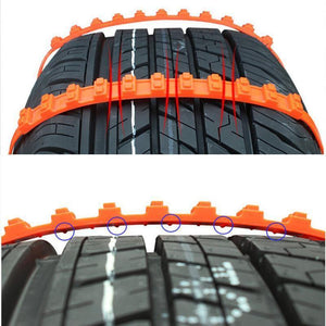 Planet Gates 10x Car Tyres Tire Belt Snow Chains Universal Mini Nylon Winter Wheels Non-slip Car Anti-Skid Outdoor Roadway Safety