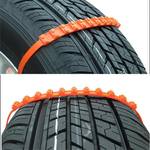 Planet Gates 10x Car Tyres Tire Belt Snow Chains Universal Mini Nylon Winter Wheels Non-slip Car Anti-Skid Outdoor Roadway Safety