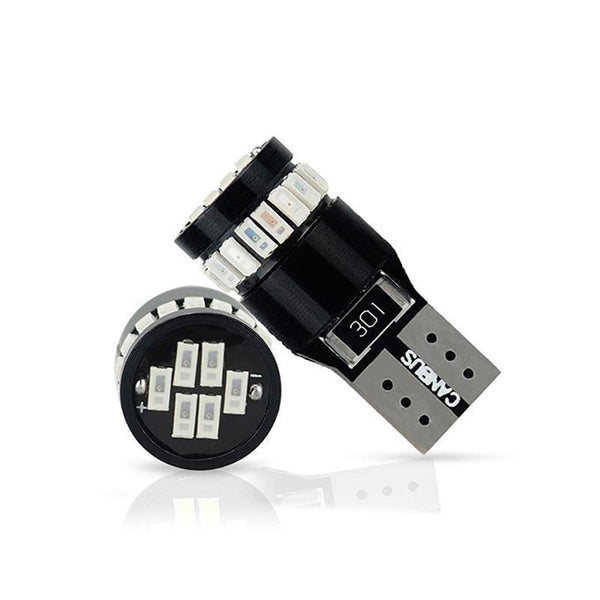 Planet Gates 10x T10 LED W5W LED Canbus Auto Lamp 12V 3014 24SMD Car Interior Light 194 168 Lights Bulb White Blue Red Yellow No Error