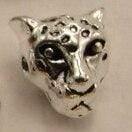 Planet Gates 10x10x7MM 100 Pieces/Lot Metal Alloy Animal Fox Lion Owl Leopard Head Beads for Bracelet Jewelry Making