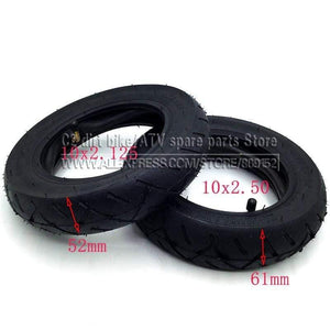 Planet Gates 10x2.50 10x2.0 10x2.125 10X3.0 Electric Scooter Balancing Hoverboard self Smart Balance Tire Outer Diameter 10inch tyre and Tube