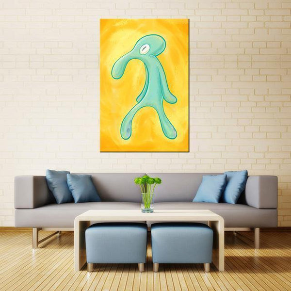 Artcozy Messiah Print Waterproof Canvas Painting Wall Art Bold and Brash belongs in the trash Picture Home Decor Spray Printings
