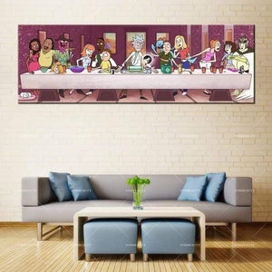 Artcozy Messiah Print Waterproof Canvas Painting Wall Art Bold and Brash belongs in the trash Picture Home Decor Spray Printings