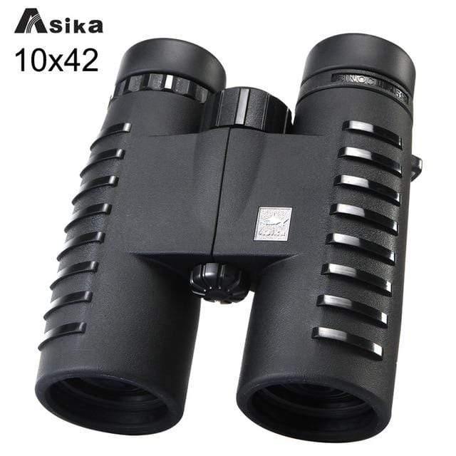 Planet Gates 10x42 Camping Hunting Scopes Asika Binoculars with Neck Strap Carry Bag Telescope wide angle professional binocular HD
