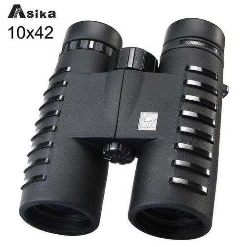 Planet Gates 10x42 Camping Hunting Scopes Asika Binoculars with Neck Strap Carry Bag Telescope wide angle professional binocular HD