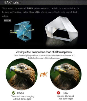 Planet Gates 10x42 Camping Hunting Scopes Asika Binoculars with Neck Strap Carry Bag Telescope wide angle professional binocular HD