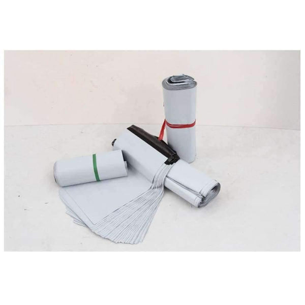 Planet Gates 10x45cm Mail Packaging Poly Mailer Package Shipping Plastic Mailing Bag By Envelope Courier White Wholesale Bulk Self-Adhesive Supplies