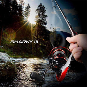 Planet Gates 11 / 1000 Series / China Sharky III Innovative Water Resistance Spinning Reel 18KG Max Drag Power Fishing Reel for Bass Pike Fishing