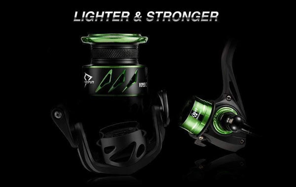 Planet Gates 11 / 1000 Series / China Viper II Spinning Reel 6.2:1 High Gear Ratio 10+1 Bearings Fishing Reel 12kg Max Drag Ultra Light Spinning Fishing Reel