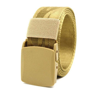 Men and Women Canvas Nylon Belt Fashion Automatic Buckle Belts Women Outdoor Tactical Belt Military Male Strap Waist Belts