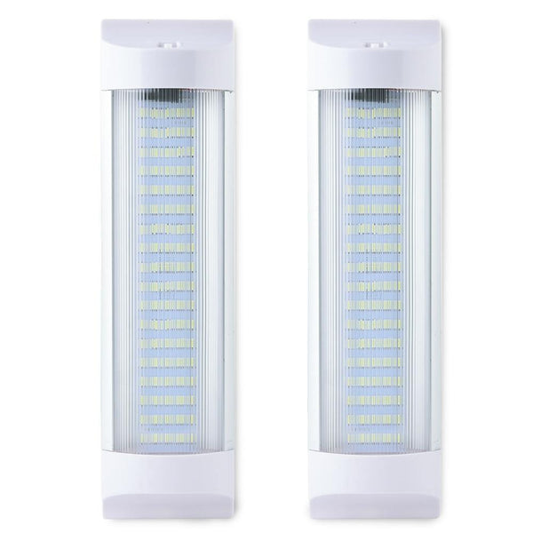 Planet Gates 11" 10W Auto 72 LED White Ceiling Dome Tube Lamps Car Interior Led Light Bar with Switch for Van Lorry Truck RV Camper