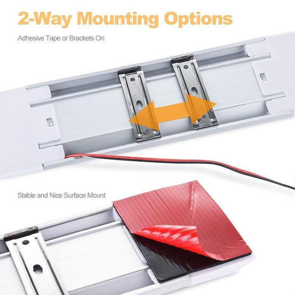 Planet Gates 11" 10W Auto 72 LED White Ceiling Dome Tube Lamps Car Interior Led Light Bar with Switch for Van Lorry Truck RV Camper