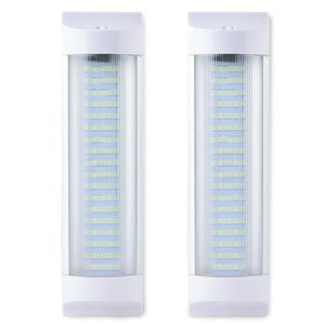 Planet Gates 11" 10W Auto 72 LED White Ceiling Dome Tube Lamps Car Interior Led Light Bar with Switch for Van Lorry Truck RV Camper