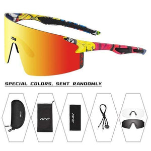 Planet Gates 11 / 3 lens 3 Lens UV400 Cycling Sunglasses TR90 Sports Bicycle Glasses MTB Mountain Bike Fishing Hiking Riding Eyewear for men women