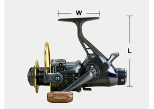 Planet Gates 11 / 3000 Series Double Brake Design Fishing Reel Super Strong Carp Fishing Feeder Spinning Reel Spinning wheel type fishing wheel MG