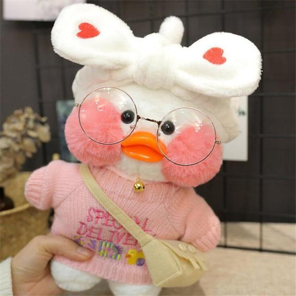 Planet Gates 11 30cm Cute Plush LaLafanfan Cafe Duck Lovely Cartoon Plush Toy Stuffed Soft Kawaii Duck Doll Animal Pillow For Children Gifts