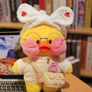 30cm Kawaii Yellow Duck Plush Toys Hyaluronic Acid Little Yellow Duck Doll Stuffed Toys Children Girls Birthday Valentine Gifts