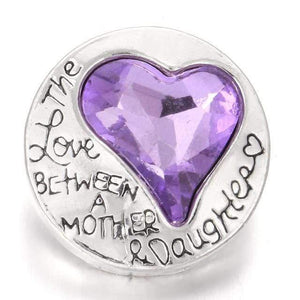 Planet Gates 11 6pcs/lot New Snaps Jewelry High Quality Love Heart  18mm Metal Snap Buttons DIY Charms Button Jewerly