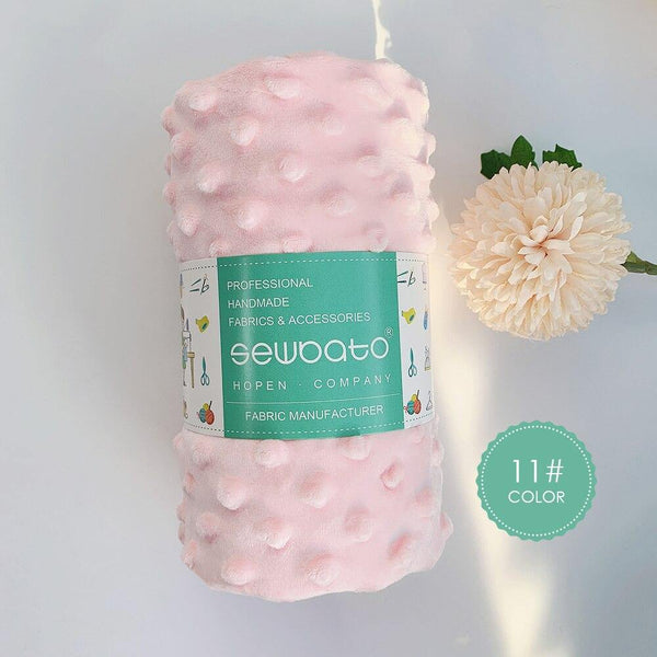 Planet Gates 11 / 70x100cm 70x100cm Minky Fabric For Sewing 30 Colors Super Soft Minky Dot Plush Fabric Eco-Friendly Polyester Handwork Fabric