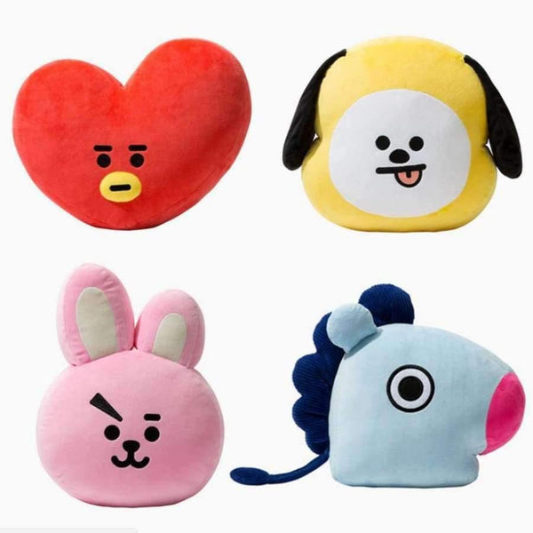Planet Gates 11.8inch x 15.7inch / 1 Cartoon BTS BT21 Plush Doll Toy Bangtan Boys Throw Pillow Cushion Boys Throw Pillow Perfect for Sofa Home Decor,11.8''x15.7