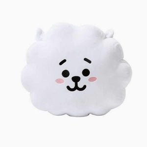 Planet Gates 11.8inch x 15.7inch / 4 Cartoon BTS BT21 Plush Doll Toy Bangtan Boys Throw Pillow Cushion Boys Throw Pillow Perfect for Sofa Home Decor,11.8''x15.7