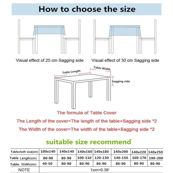 Planet Gates 11 / 90x120cm Christmas Tablecloth Polyester Dustproof Table Cover X-mas Thanksgiving Dinner 3D Tablecloth Home Party Decor OEM Cloth