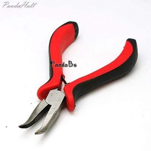 Planet Gates 11 Bent Nose Plier Jewelry Pliers Tool & Equipment for Handcraft Beadwork Repair Beading Making Needlework DIY Jewellery Accessory Design