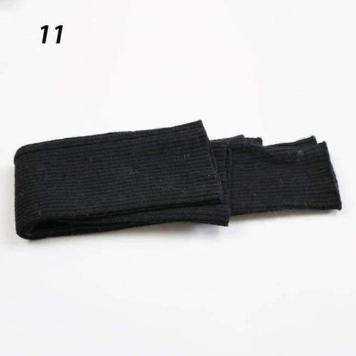 Planet Gates 11-Black / 60cm Sparsil Women Winter Long Cashmere Gloves Solid Knitted Mittens Soft Warm Arm Guantes Female Autumn Opera 60cm Lady Glove
