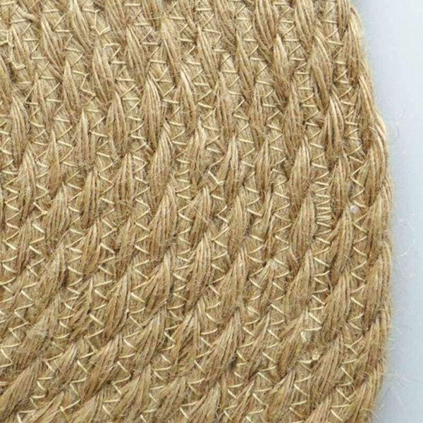 Planet Gates 11 cm Cushions Placemat Kids For Dining Table Round Woven Heat Insulation Tablemat Handmade Pot Mat Kitchen Accessories