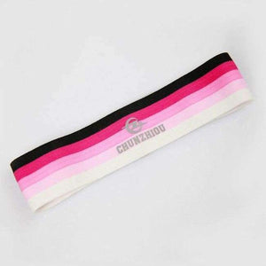 Planet Gates 11 colorful strips Men women elastic letters fitness yoga gym sport accessories tightens sweat movement headband Bicycle badminton run