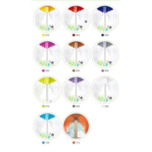 Planet Gates 11 colors Fashion Pleated Roman Curtain Design Stitching Colors Tulle Balcony Kitchen Window Curtain Blind 1pc