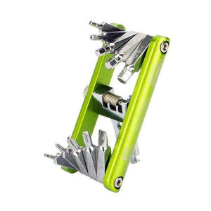 Planet Gates 11 in 1 Bicycle Repair Tools Mountain Road Bike Multi Repair Tool Set Kit Spoke Wrench Screwdriver Multifunction Tools
