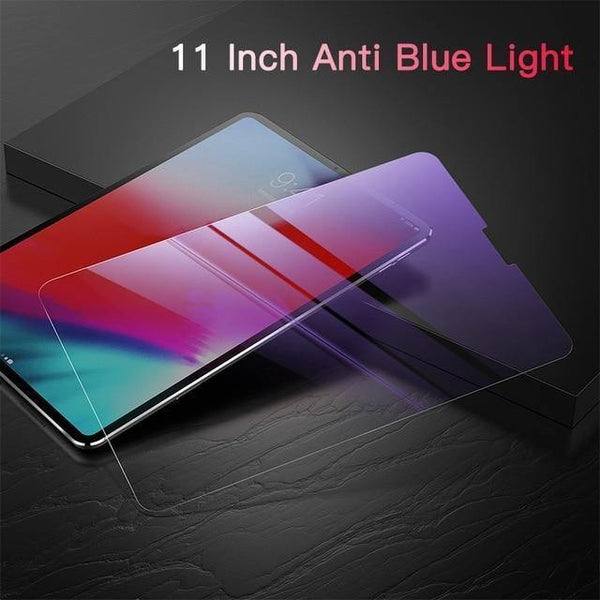 Planet Gates 11 Inch Anti Blue Baseus 0.3mm Tempered Glass For Apple iPad Pro 11'' 12.9'' 2018 Protective Glass 9H Scratch Proof Tablet Glass For iPad Pro 2018