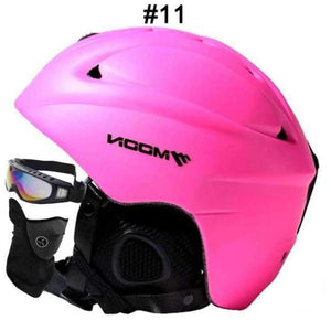 Planet Gates 11 Matte Pink / L Ski Helmet Integrally-molded Skiing Helmet For Adult and Kids Snow Helmet Safety Skateboard Ski Snowboard Helmet