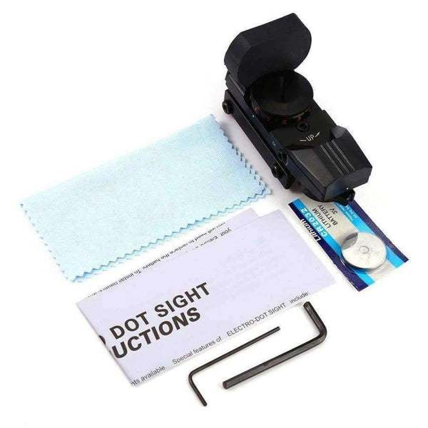 Planet Gates 11 mm Hunting Holographic JH400 Holographic Electro Red Green Dot Reflex Sight Scope 11MM 11 x 22 x 33 4 Reticle Tactical Sight