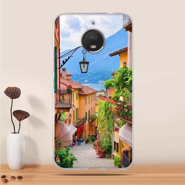 Planet Gates 11 Motorola Moto E4 Plus Case Cover 5.5"Silicone Phone Case for Moto E4 Plus Cover For Moto E Plus (4th Gen.)Europe version bag