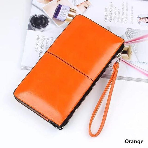 Planet Gates 11 Women wallets Candy Oil Leather Wallet Long Design Day Clutch Casual Lady Cash Purse Women Hand Bag Carteira Feminina A4