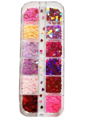 Planet Gates 11000401 White ABS Double Layer French Powder Box Recycled Nail Powder Storage Box Portable Infiltration Powder Container Nail Tool D302