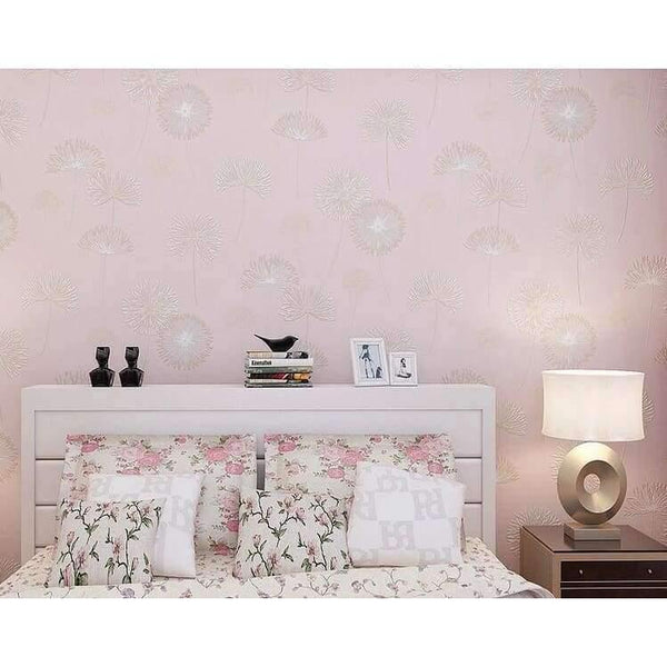 Wall paper papel de parede 3D Non woven wallpaper warm rural dandelion living room bedroom wall paper TV background - Planet Gates