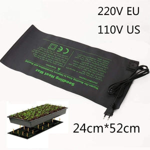 Planet Gates 110v us Seedling Heat Mat Plant Seed Germination Propagation Clone Starter Pad vegetable flower garden tools supplies greenhouse 52X24cm