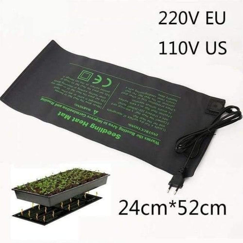 Planet Gates 110v us Seedling Heat Mat Plant Seed Germination Propagation Clone Starter Pad vegetable flower garden tools supplies greenhouse 52X24cm