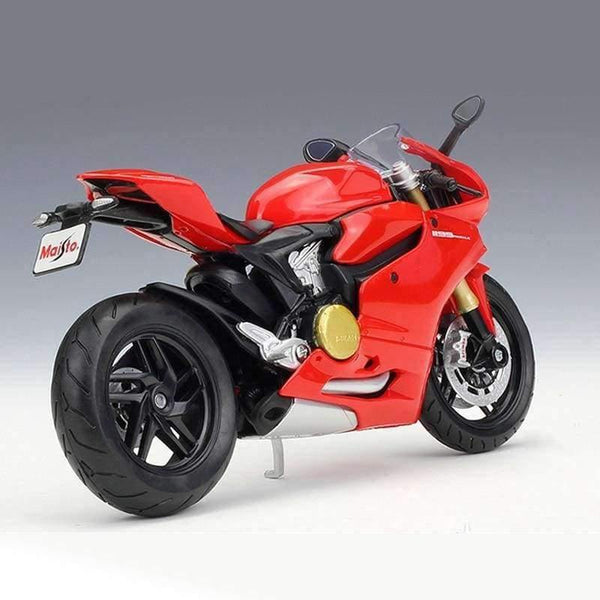 Planet Gates 112 Maisto Ducati 1199 Motorcycle Toy Alloy Assembled Motor Car Vehicle Building Kits Toys For Children
