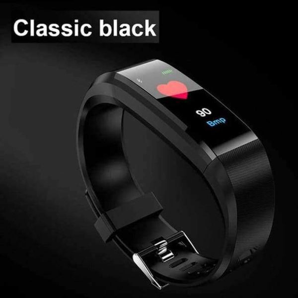Planet Gates 115 PLUS  black Original 115 plus Waterproof Smart Bracelet watch sport band Heart Rate Fitness Tracker Smart bands for xiaomi y5 C1S