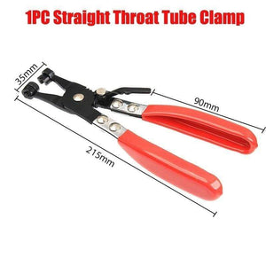 Planet Gates 115PCS Zinc Plated 6-22mm Spring Hose Clamps + 1PC Straight Throat Tube Clamp Band Clamp Metal Fastener Assortment Kit with Box