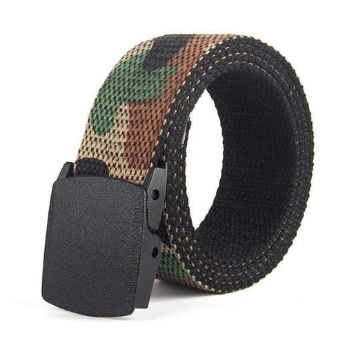 Men Belt New Fashion Unisex Army Tactical Waist Belt Jeans Male Casual Luxury Canvas Webbing Waistband Ceinture Femme 17 Colors