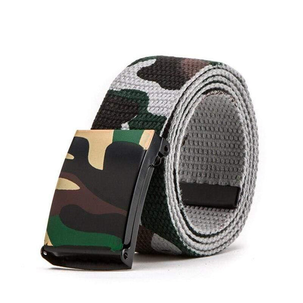 Men Belt  Fashion Unisex Army Tactical Waist Belt Jeans Male Casual Luxury Canvas Webbing Waistband Ceinture Femme