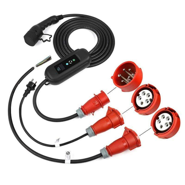 Planet Gates 11KW 16A 3 Phase Replaceable Charger EV Wallbox Fast Charging Exchangeable plug CEE 5 pin EVSE