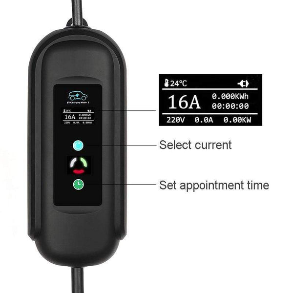 Planet Gates 11KW 16A 3 Phase Replaceable Charger EV Wallbox Fast Charging Exchangeable plug CEE 5 pin EVSE