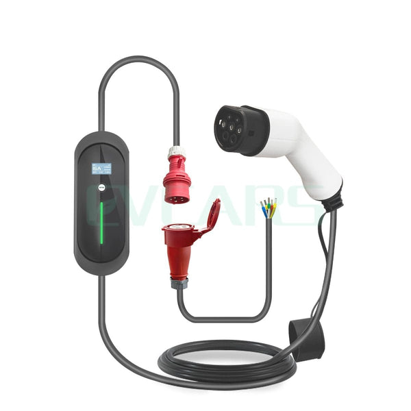 Planet Gates 11kw EV Charger Electric Vehicle Charging Station EVSE Wallbox with Type 2 Cable16A 3Phase IEC 62196-2