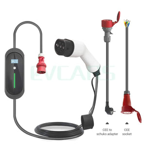 Planet Gates 11kw EV Charger Electric Vehicle Charging Station EVSE Wallbox with Type 2 Cable16A 3Phase IEC 62196-2